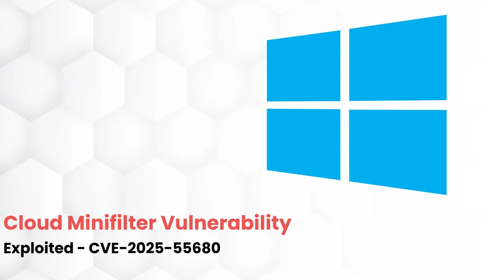 Microsoft Windows Cloud Files Minifilter Privilege Escalation Vulnerability Exploited