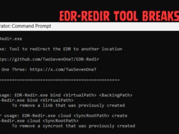 New EDR-Redir Tool Breaks EDR Exploiting Bind Filter and Cloud Filter Driver