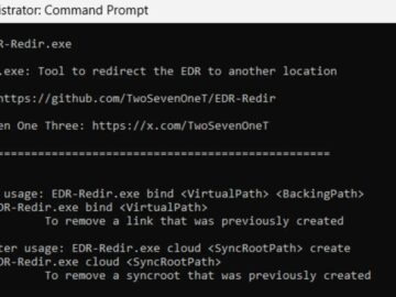 New EDR-Redir Tool Bypasses EDRs by Exploiting Bind Filter and Cloud Filter Driver