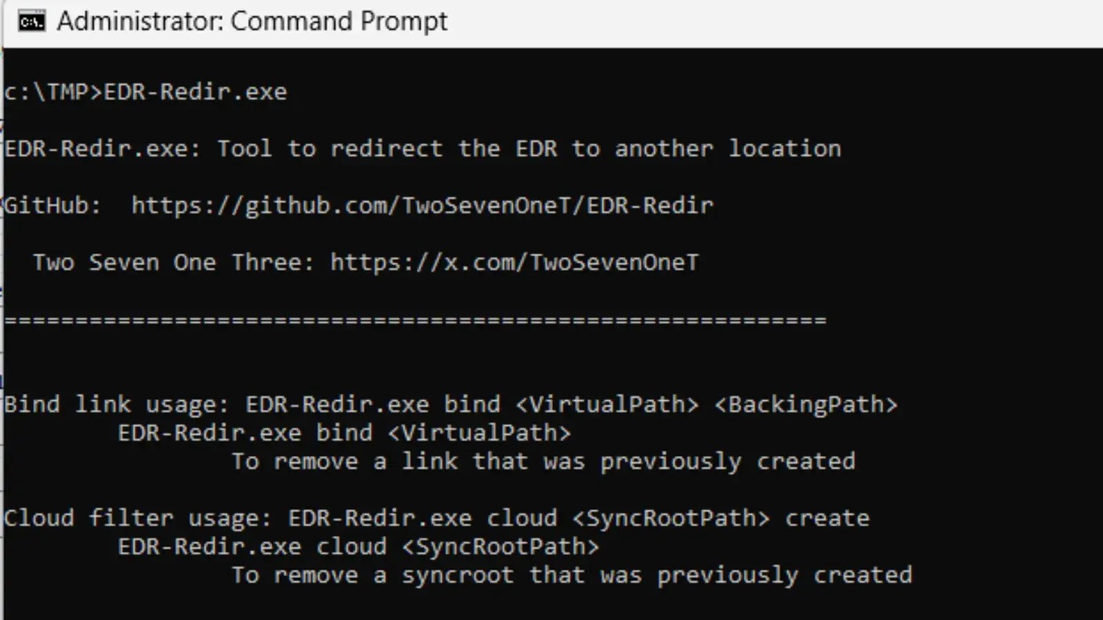 New EDR-Redir Tool Bypasses EDRs by Exploiting Bind Filter and Cloud Filter Driver