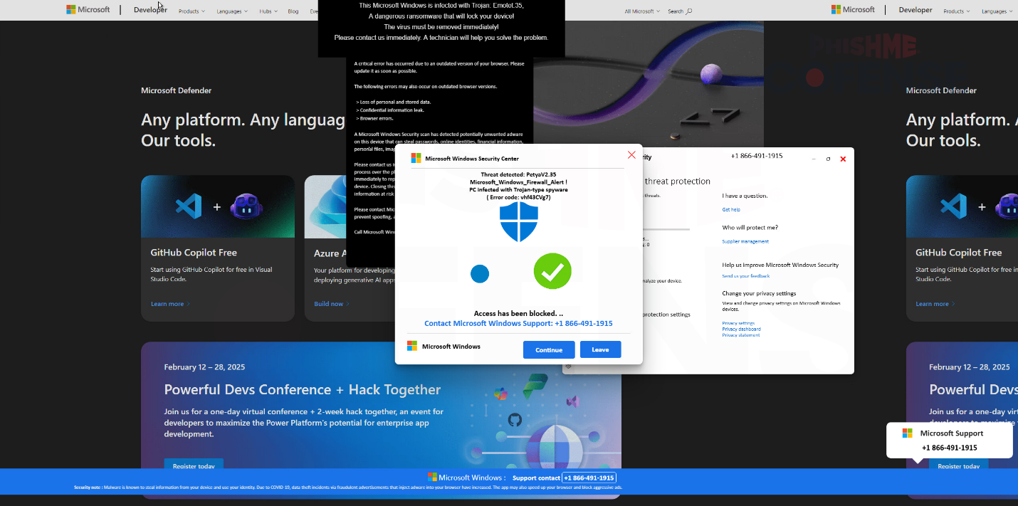 New Tech Support Scam Uses Microsoft Logo to Fake Browser Lock, Steal Data New Tech Support Scam Uses Microsoft Logo to Fake Browser Lock, Steal Data