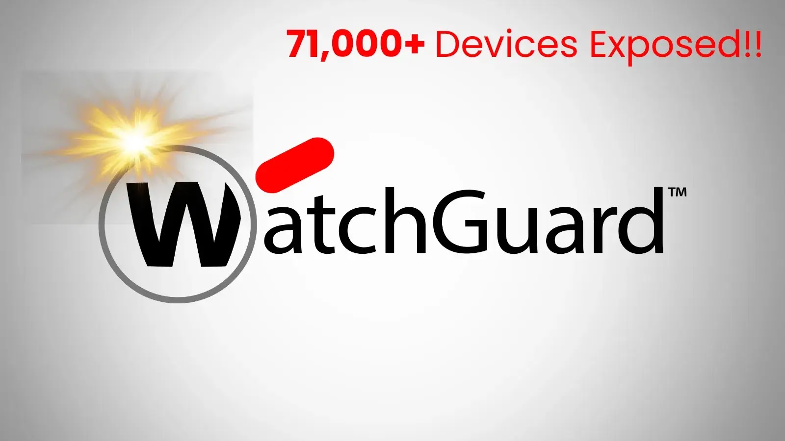 Over 71,000 WatchGuard Devices Exposed to Remote Code Execution Attacks Over 71,000 WatchGuard Devices Exposed to Remote Code Execution Attacks