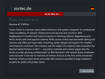 Safepay ransomware group claims the hack of professional video surveillance provider Xortec Safepay ransomware group claims the hack of professional video surveillance provider Xortec