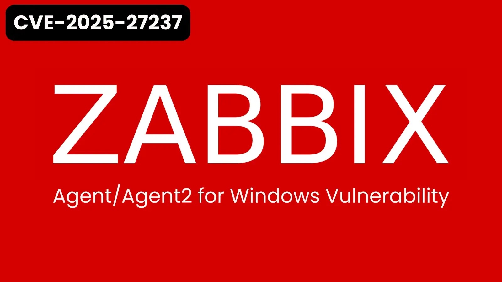 Zabbix Agent/Agent2 for Windows Vulnerability Could Allow Privilege Escalation Zabbix Agent/Agent2 for Windows Vulnerability Could Allow Privilege Escalation