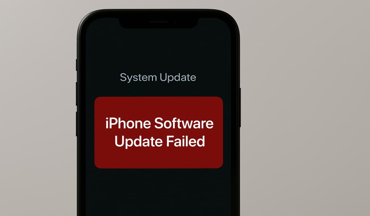iPhone Software Update Failed? Here’s How to Fix It Without Data Loss iPhone Software Update Failed? Here's How to Fix It Without Data Loss