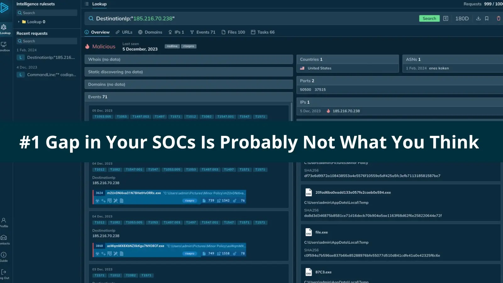 #1 Gap in Your SOCs Is Probably Not What You Think 