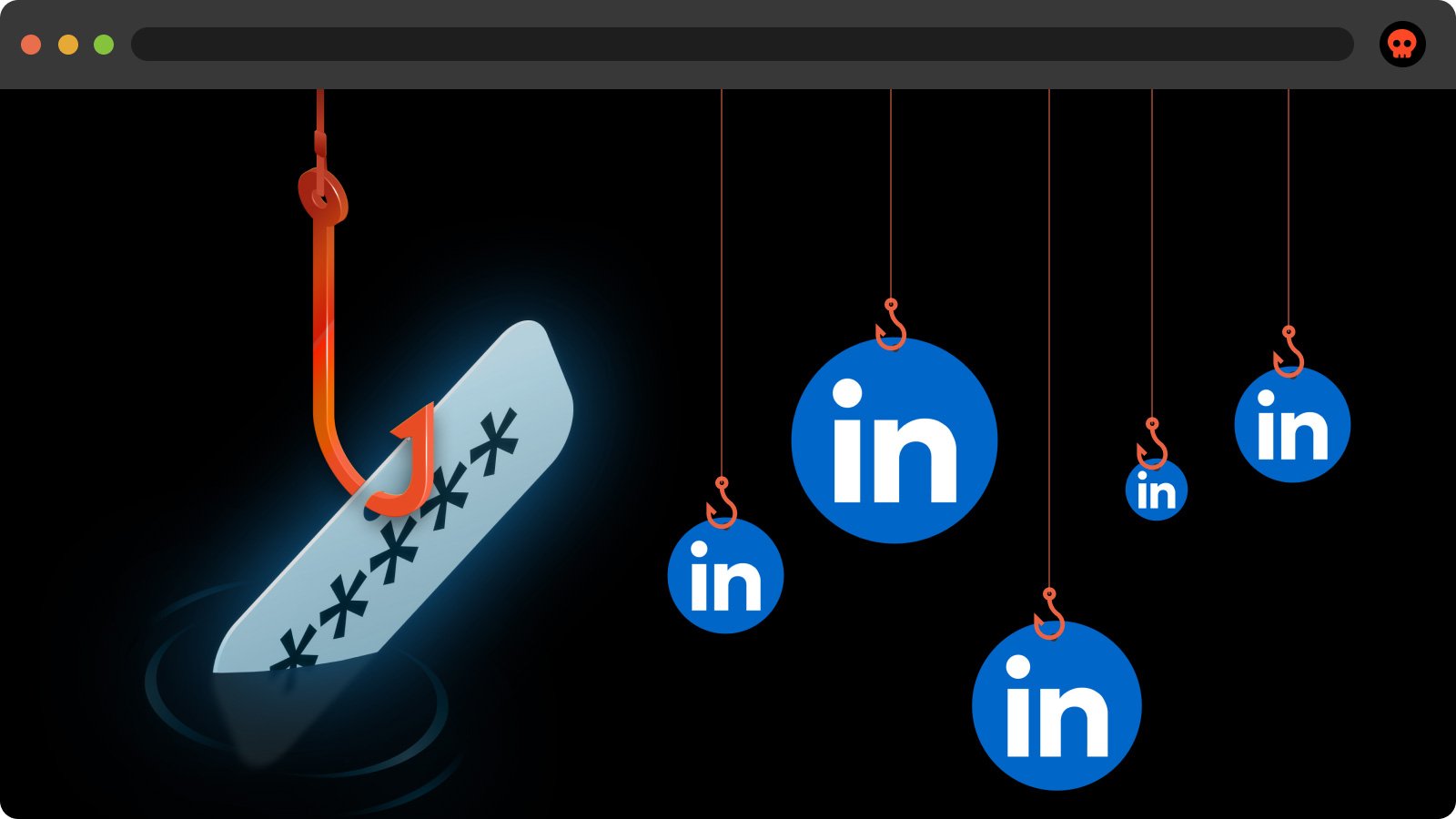 Push linkedin phishing header