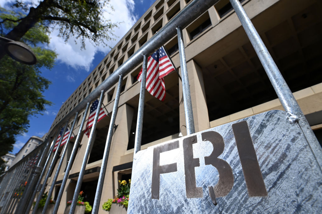 The headquarters of the Federal Bureau of Investigation on August 16, 2022, in Washington. (Matt McClain/The Washington Post via Getty Images)