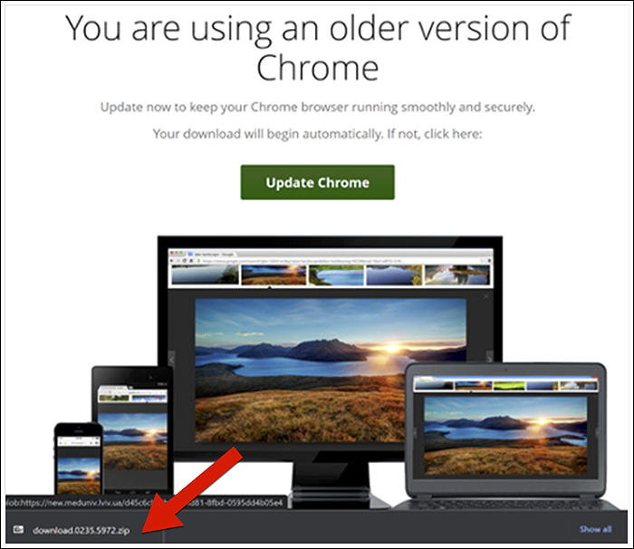 For the first time, a RomCom payload has been observed being distributed via SocGholish.