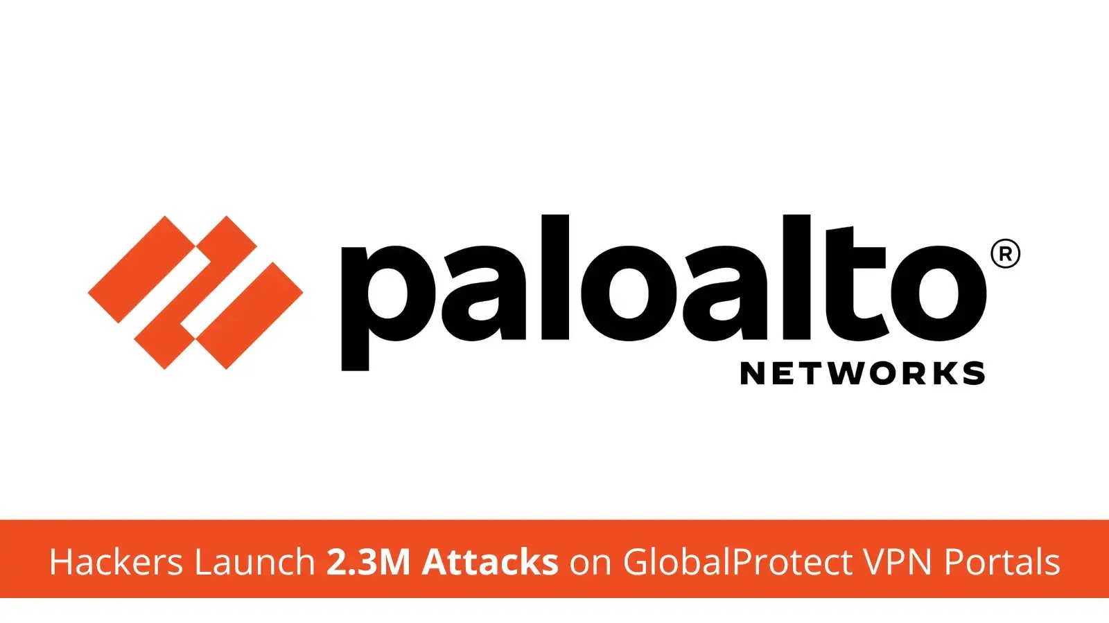 Hackers Launch 2.3 Million Attacks on Palo Alto GlobalProtect VPN Portals