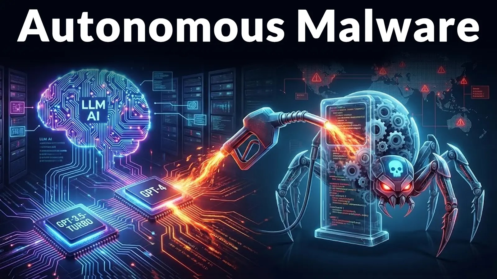 LLMs Tools Like GPT-3.5-Turbo and GPT-4 Fuels the Development of Fully Autonomous Malware