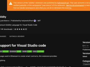Malicious VSX Extension “SleepyDuck” Uses Ethereum to Keep Its Command Server Alive Malicious VSX Extension "SleepyDuck" Uses Ethereum to Keep Its Command Server Alive