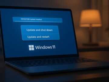 Microsoft Fixes Long-Standing ‘Update and Shut Down’ Bug in Windows 11