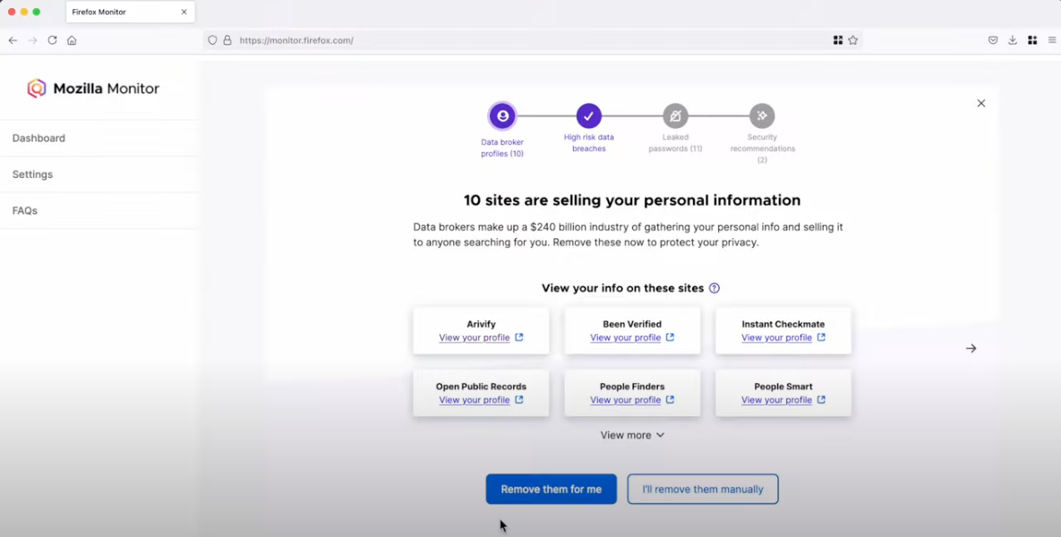 Mozilla Says It’s Finally Done With Two-Faced Onerep – Krebs on Security