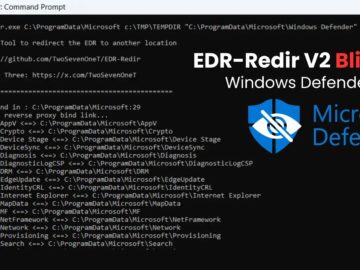 New EDR-Redir V2 Blinds Windows Defender on Windows 11 With Fake Program Files New EDR-Redir V2 Blinds Windows Defender on Windows 11 With Fake Program Files