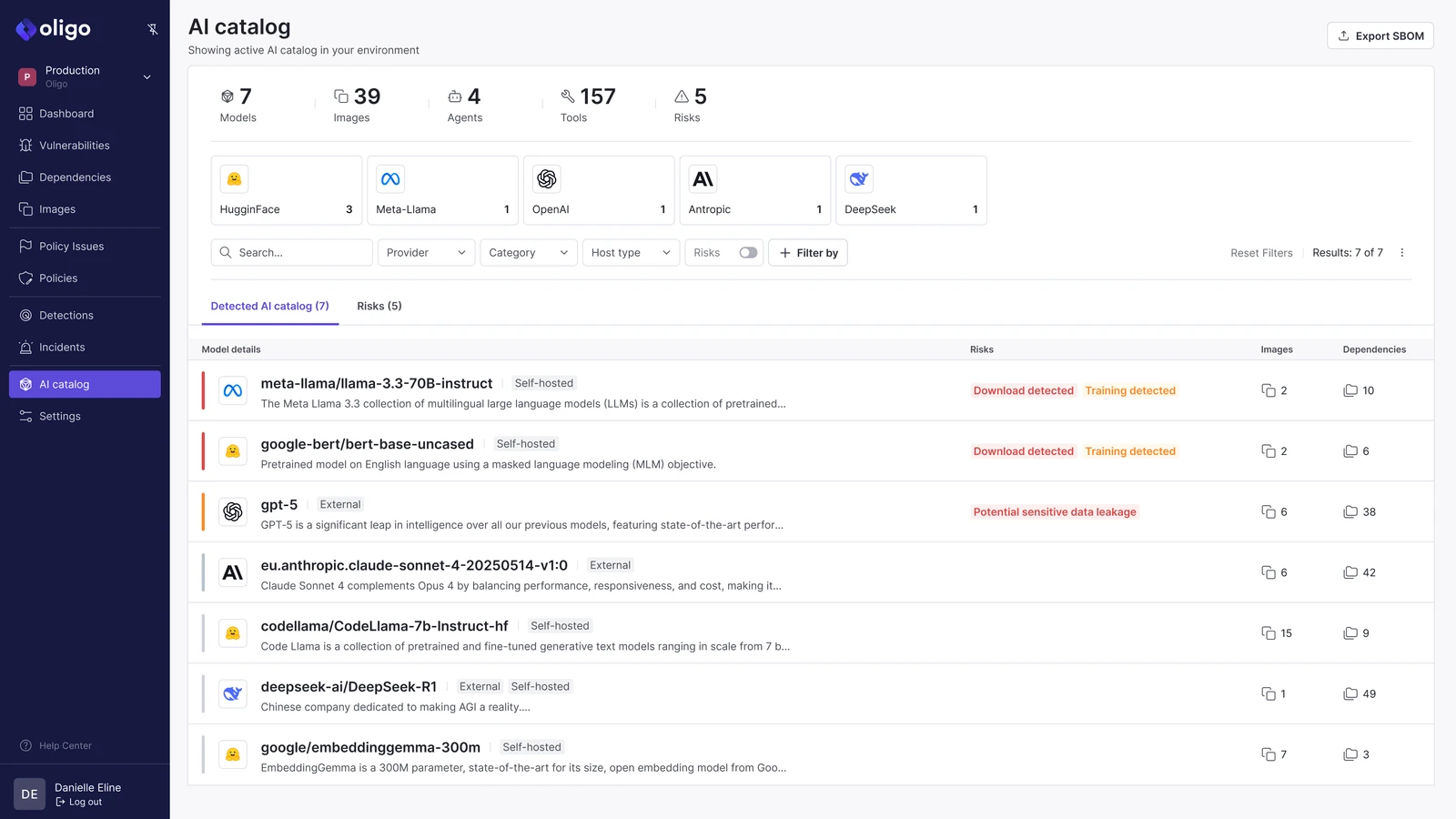 Oligo delivers runtime-native security for models and agents
