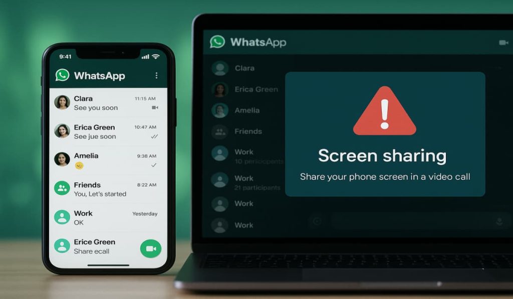Scam Alert: How WhatsApp’s Screen-Sharing Feature Is Used to Steal Your Money