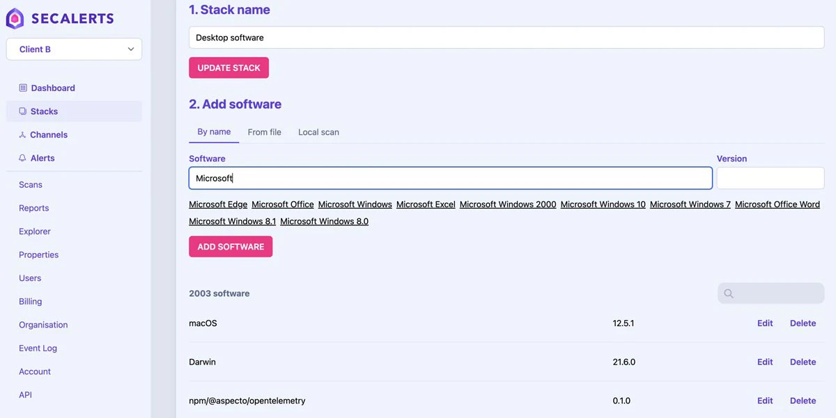 Product showcase: SecAlerts - Relevant, actionable, up-to-the-minute vulnerability alerts