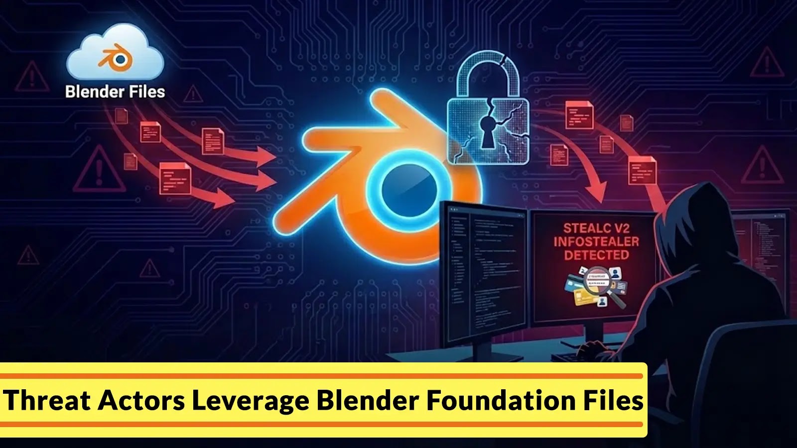Threat Actors Leverage Blender Foundation Files to Deliver Notorious StealC V2 Infostealer