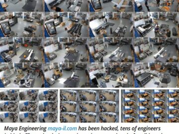 Israeli defense contractor hacked