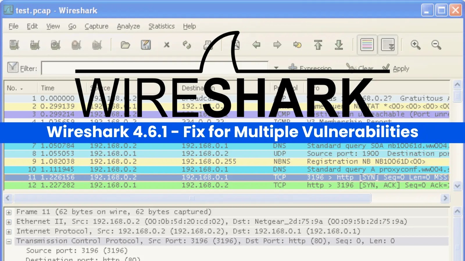 Wireshark Vulnerabilities Let Attackers Crash by Injecting a Malformed Packet