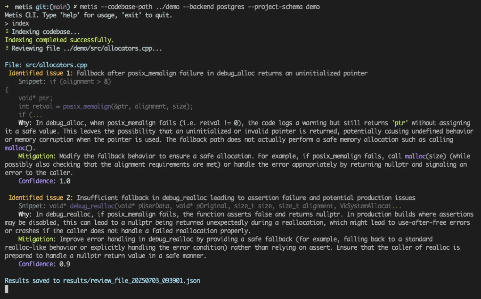 Metis: Open-source, AI-driven tool for deep security code review