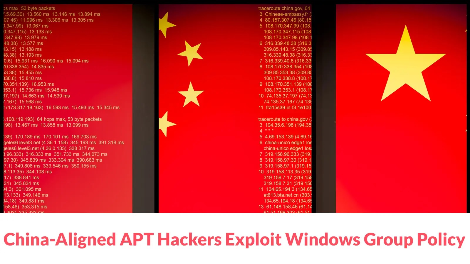 China-Aligned APT Hackers Exploit Windows Group Policy to Deploy Malware