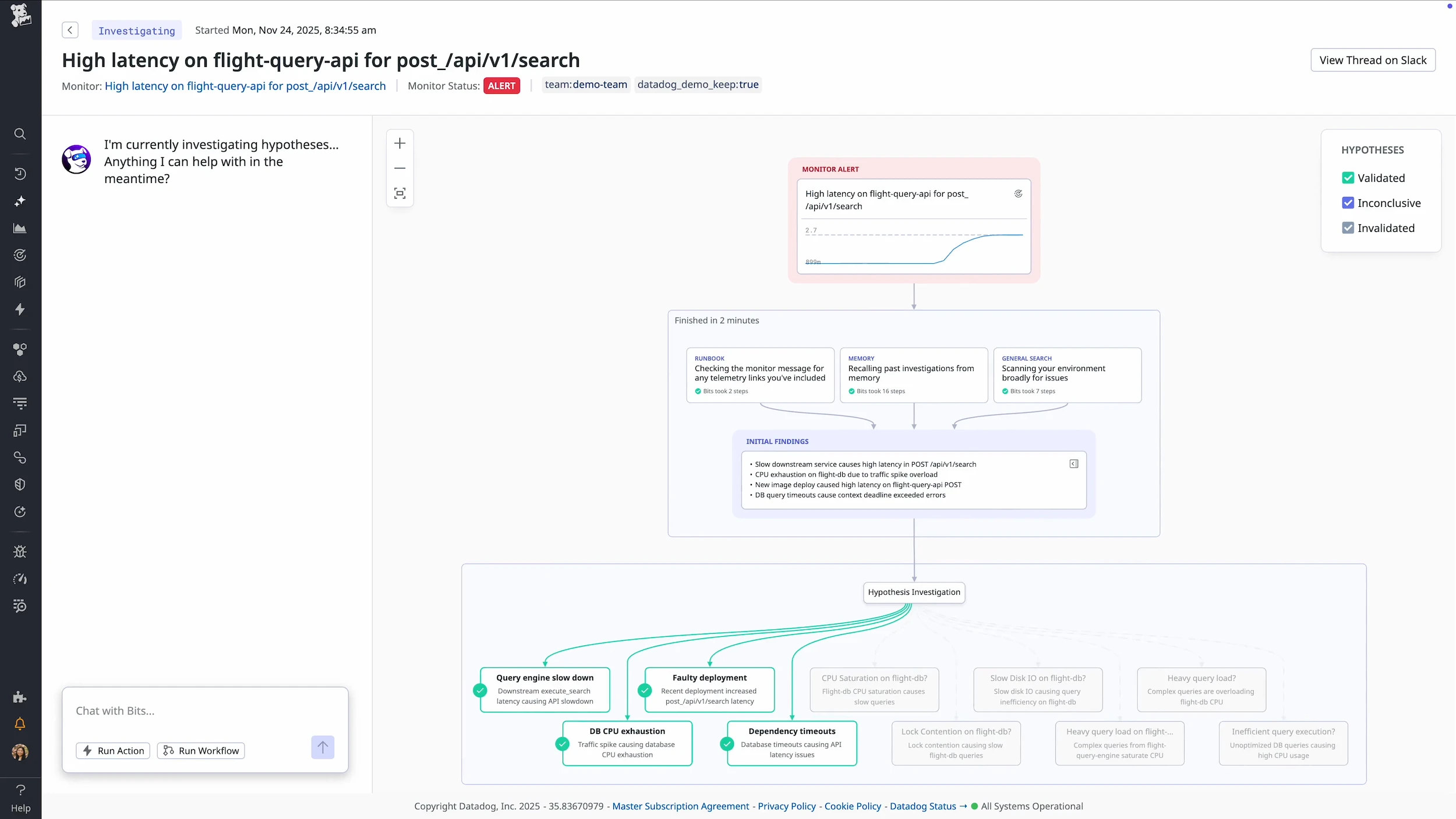 Datadog introduces Bits AI SRE to automate alert investigation and root cause analysis