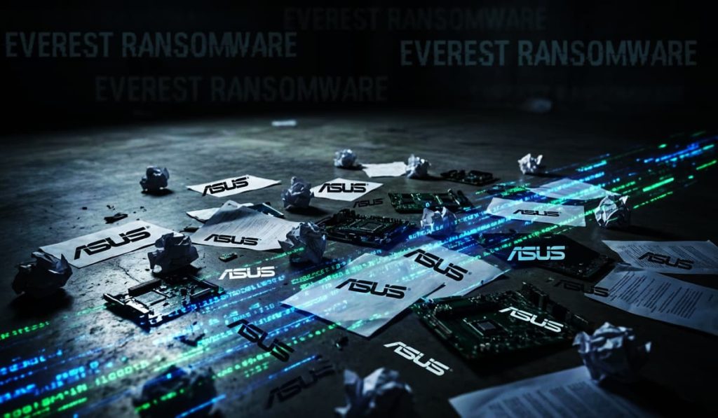 Everest Ransomware Leaks 1TB of Stolen ASUS Data