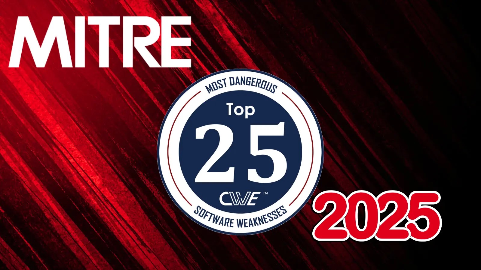 MITRE Releases Top 25 Most Dangerous Software Weaknesses of 2025