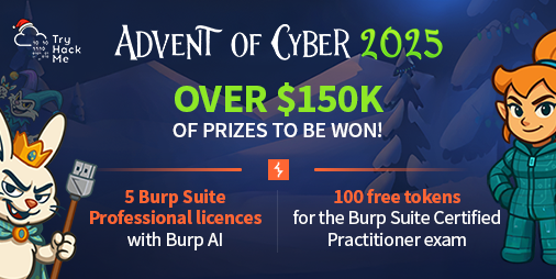 PortSwigger x TryHackMe: Supporting Advent of Cyber