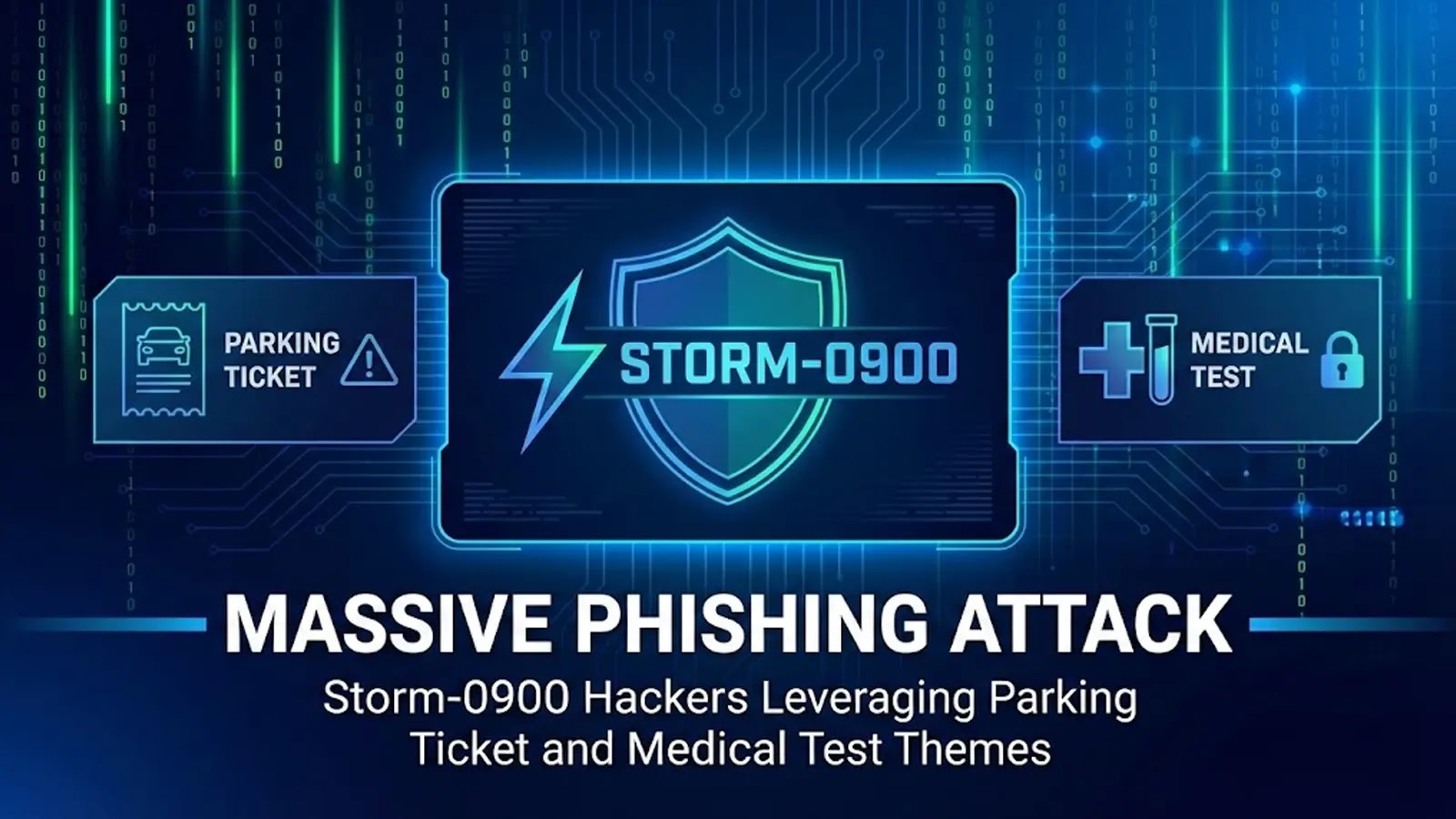 Storm-0900 Hackers Leveraging Parking Ticket and Medical Test Themes in Massive Phishing Attack