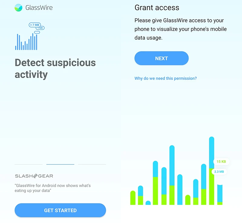 Product showcase: GlassWire mobile firewall for Android