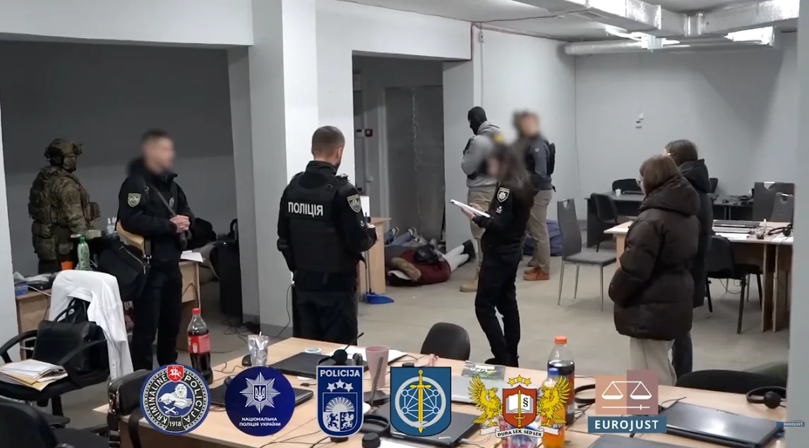 European police busts Ukraine scam call centers