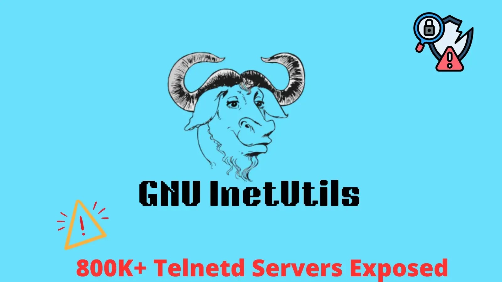 800K+ GNU InetUtils telnetd Instances Exposed to RCE Attacks