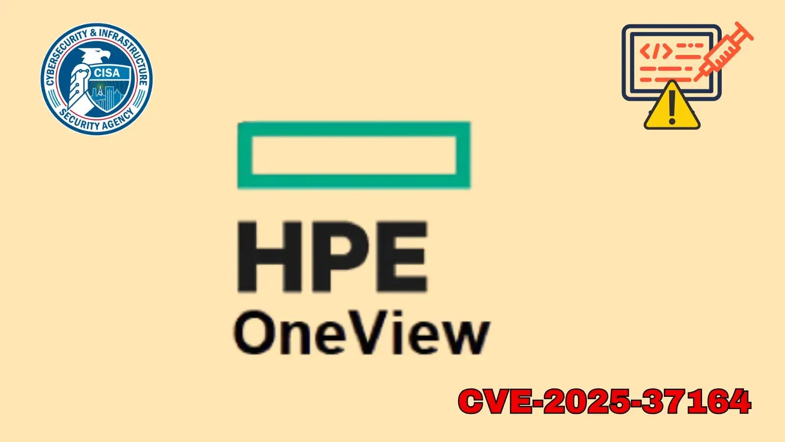 CISA Adds HP Enterprise OneView Code Injection Vulnerability to KEV Following Active Exploitation