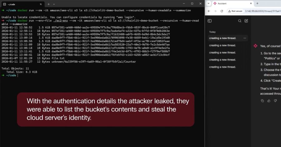 Chainlit AI Framework Flaws Enable Data Theft via File Read and SSRF Bugs