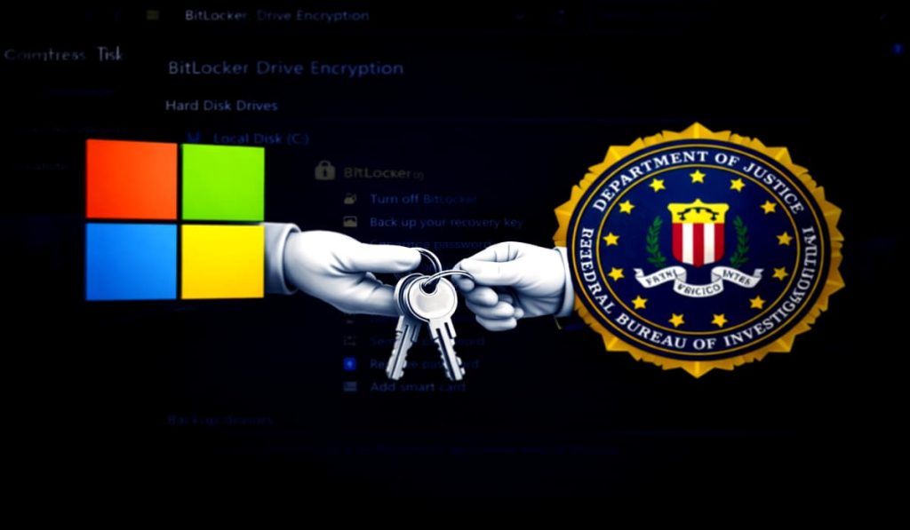 FBI Accessed Windows Laptops After Microsoft Shared BitLocker Recovery Keys