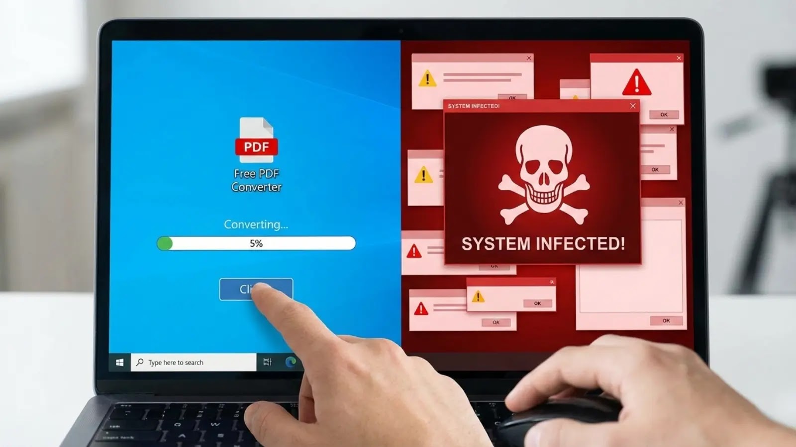 Free Converter Apps that Convert your Clean System to Infected in Seconds