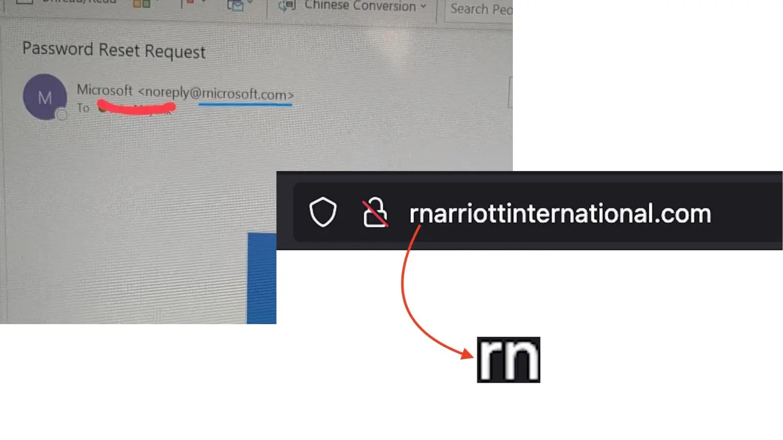 Hackers Use ‘rn’ Typo Trick to Impersonate Marriott in New Phishing Attack