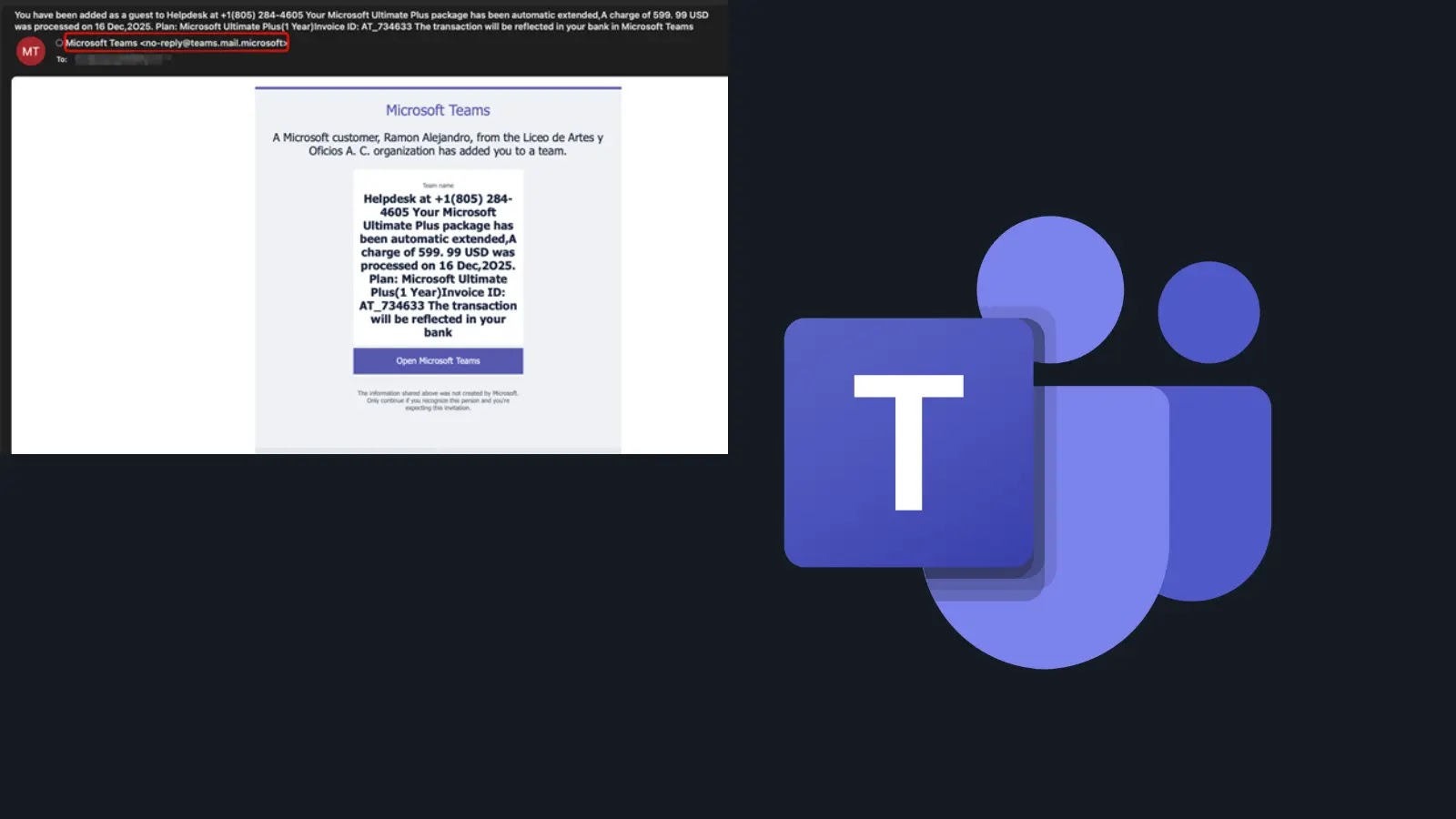 Hackers Using Teams to Deliver Malicious Content Posing as Microsoft Services