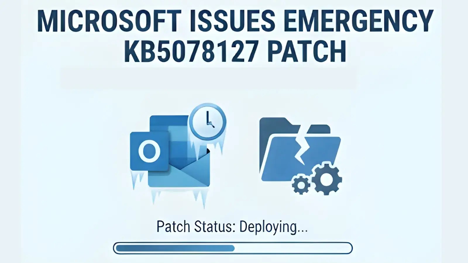 Microsoft Issues KB5078127 OOB Patch After Reports of Outlook Freezing and File System Instability