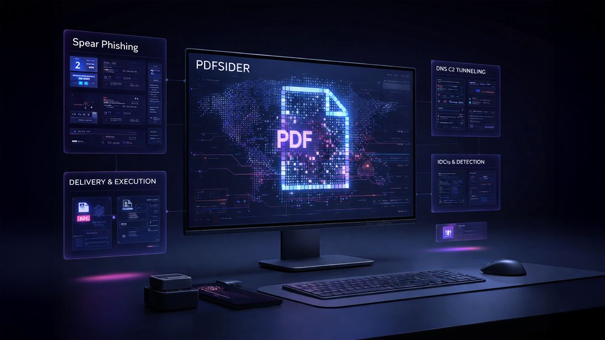 PDFSIDER Malware - Exploitation of DLL Side-Loading for AV and EDR Evasion
