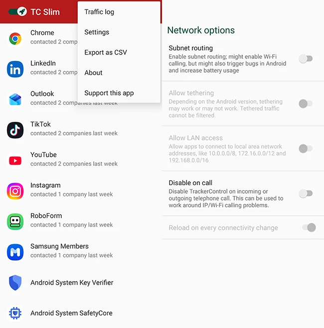 Product showcase: TrackerControl lets Android users see who's tracking them