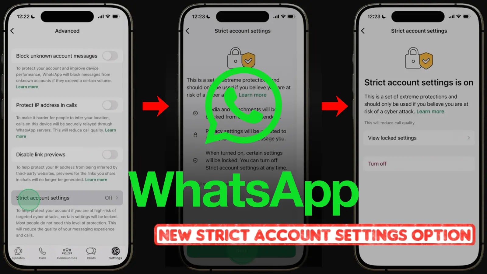 WhatsApp New Strict Account Settings Option to Protect Your Account from Hackers