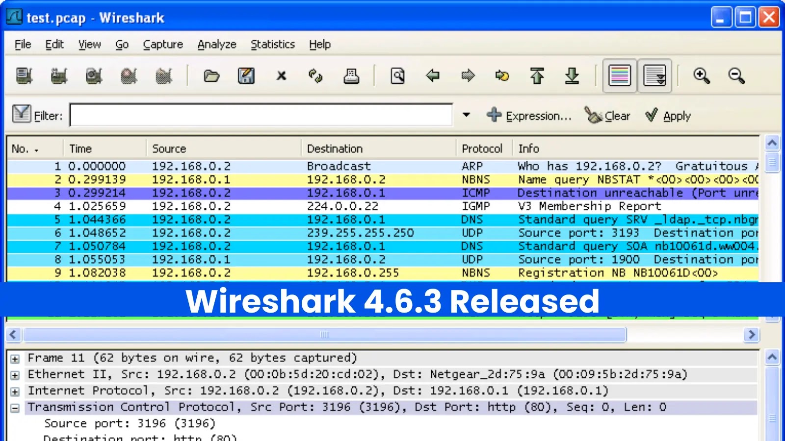 Wireshark 4.6.3 Released Fix for Vulnerabilities that Lead to DoS Attack and Crashes