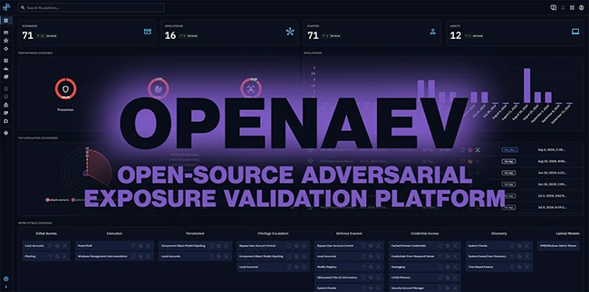 OpenAEV: Open-source adversarial exposure validation platform