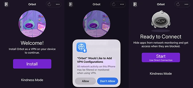 Product showcase: Orbot - Tor VPN for iOS