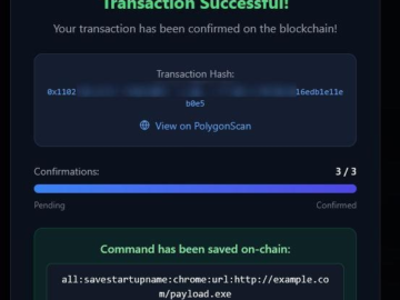 Aeternum botnet hides commands in Polygon smart contracts