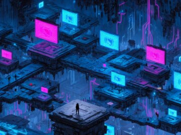 Analysis of Chatter from Open-Source Deep and Dark Web Agentic wasteland